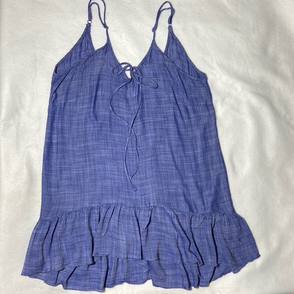 O’RAGEOUS Swim Cover Up. Lightweight. Adjustable Straps. Flirty Hi-Lo Hem. X-L. - Picture 5 of 10